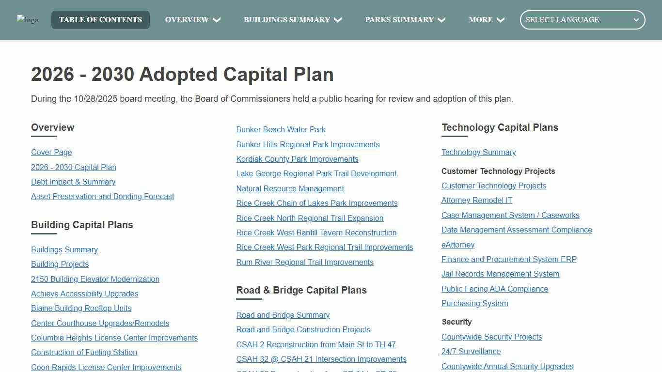 Working Copy of 2026 Capital Budget Book